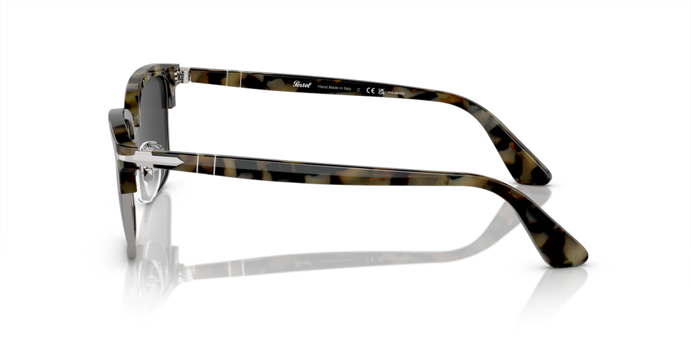 Persol PO3327S mit Braun Tortoise Gestell und Schwarz Gläsern - Bild 4