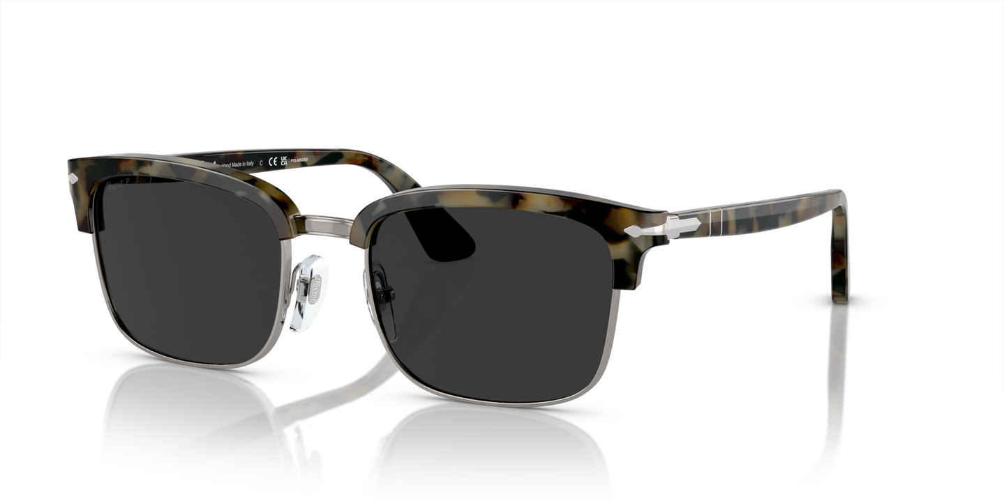 Persol PO3327S mit Braun Tortoise Gestell und Schwarz Gläsern - Bild 1