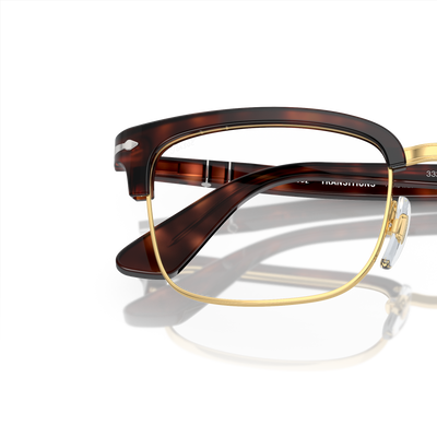 Persol PO3327S - Transitions® with Havana Frame and Green Lenses – Variant Image