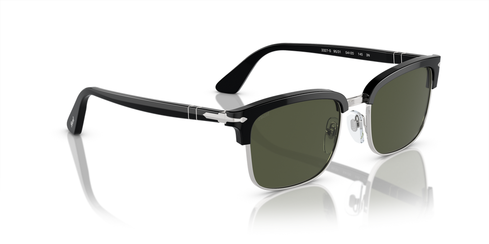 Persol PO3327S with Black Frame and Green Lenses - Image 3