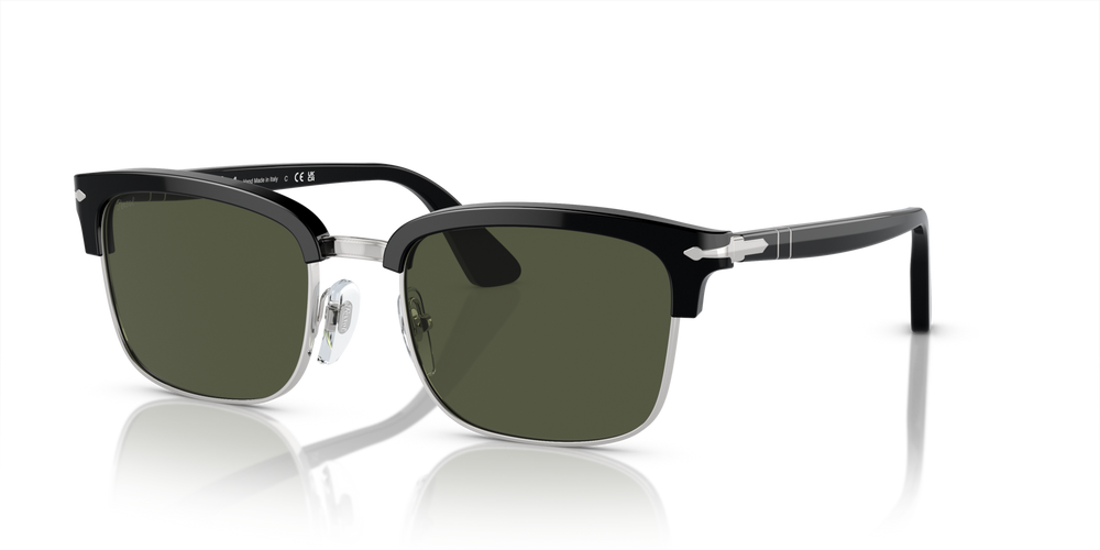 Persol PO3327S with Black Frame and Green Lenses - Image 1