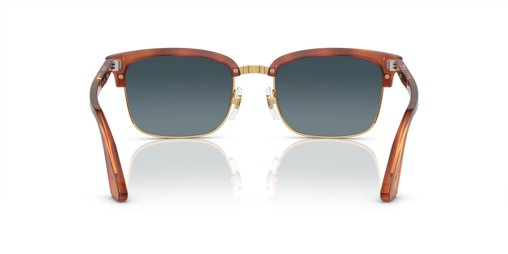 Persol PO3327S mit Terra Di Siena Gestell und Blau Gläsern - Bild 5