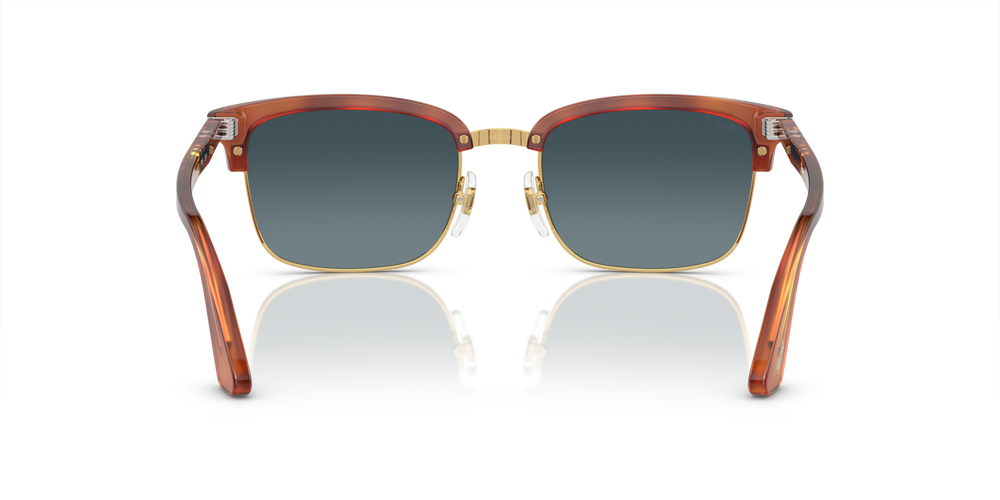 Persol PO3327S mit Terra Di Siena Gestell und Blau Gläsern - Bild 5
