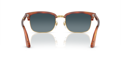 Persol PO3327S mit Terra Di Siena Gestell und Blau Gläsern - Bild 5
