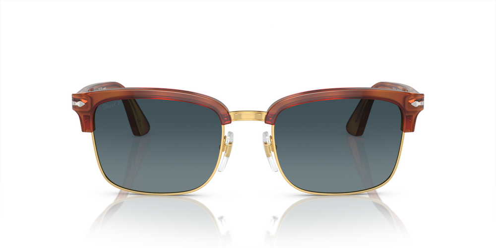 Persol PO3327S mit Terra Di Siena Gestell und Blau Gläsern - Bild 2