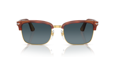 Persol PO3327S mit Terra Di Siena Gestell und Blau Gläsern - Bild 2