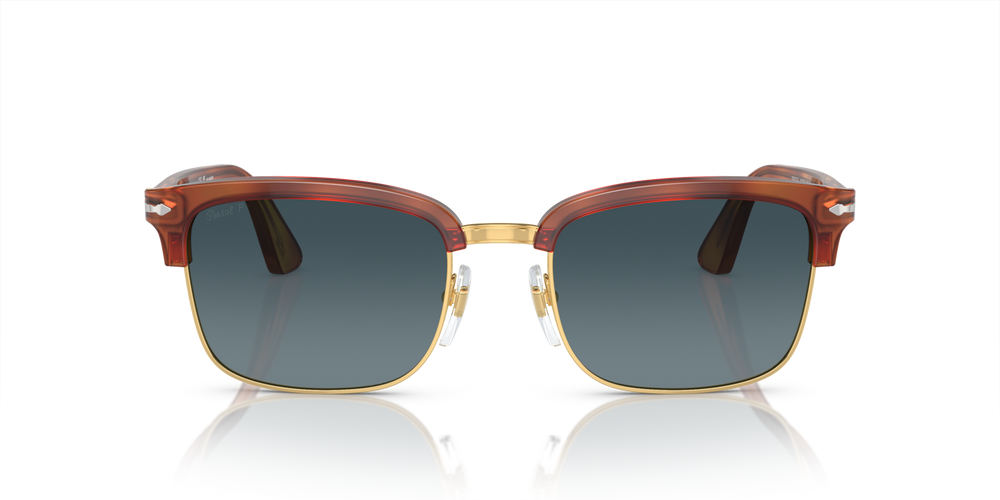 Persol PO3327S mit Terra Di Siena Gestell und Blau Gläsern - Bild 2