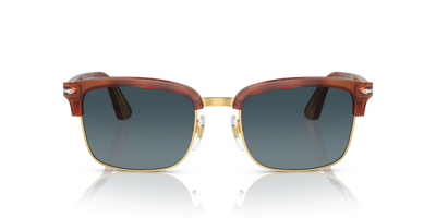 Persol PO3327S con Montura Terra Di Siena y Lentes Azul - Imagen 2