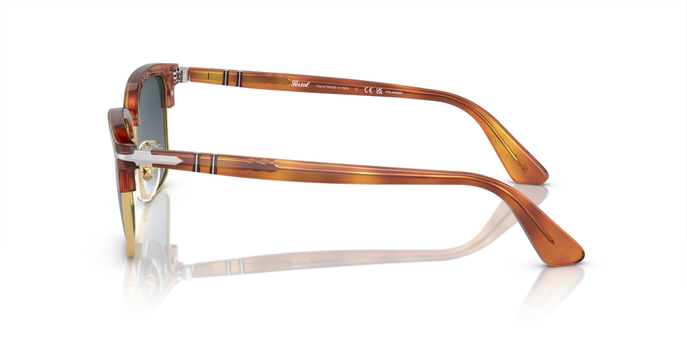 Persol PO3327S mit Terra Di Siena Gestell und Blau Gläsern - Bild 4