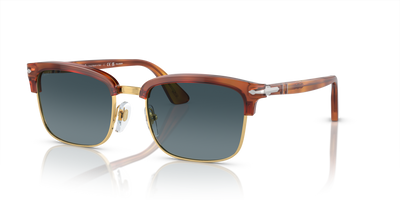 Persol PO3327S mit Terra Di Siena Gestell und Blau Gläsern - Bild 1