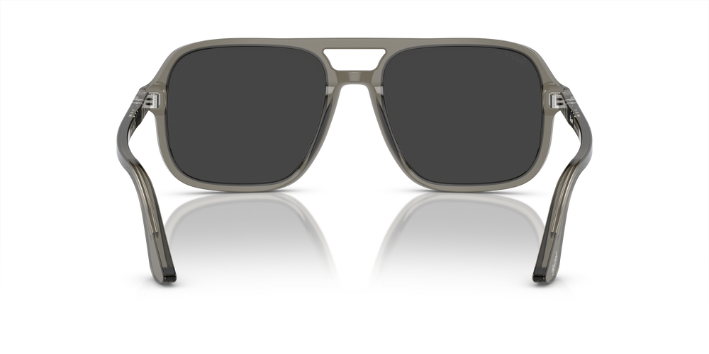 Persol PO3328S con Montura Ahumado y Lentes Negro - Imagen 5
