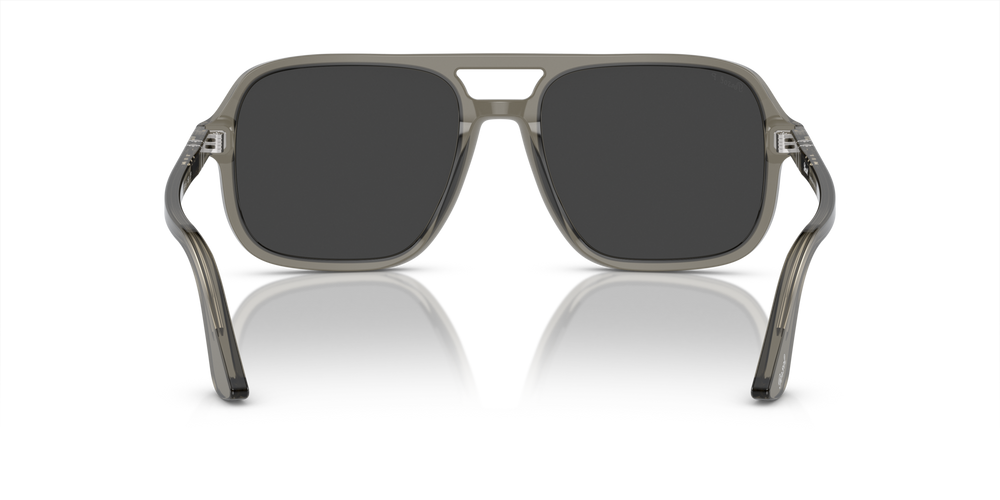 Persol PO3328S con Montatura Fumo e Lenti Nero - Immagine 5