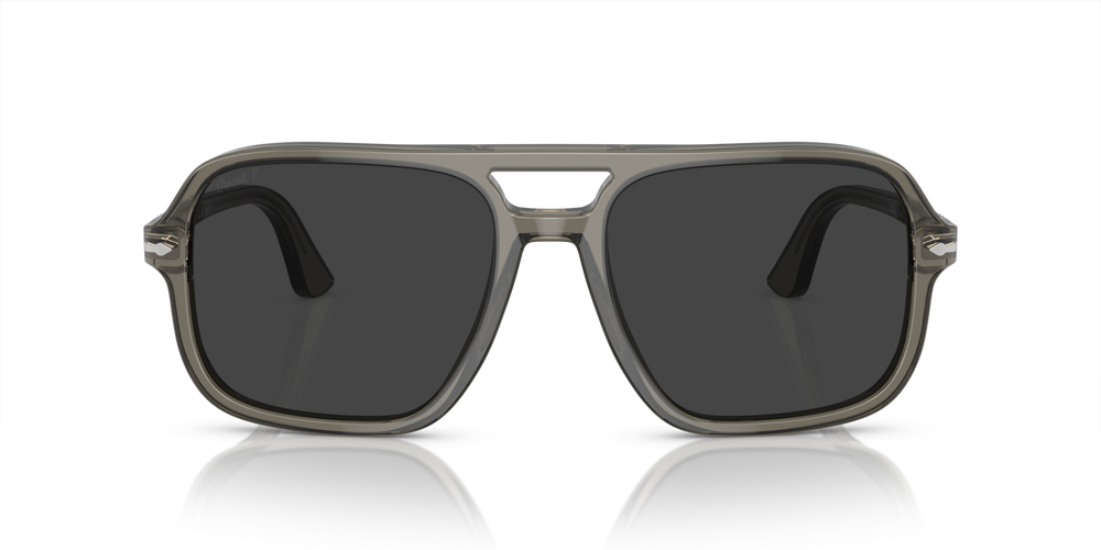 Persol PO3328S con Montatura Fumo e Lenti Nero - Immagine 2
