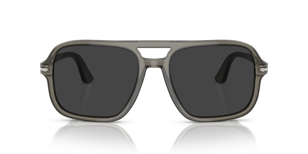 Persol PO3328S con Montura Ahumado y Lentes Negro - Imagen 2