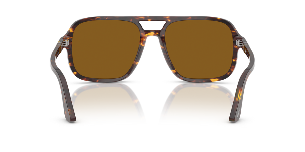 Persol PO3328S with Brown/Bright Yellow Frame and Brown Lenses - Image 5