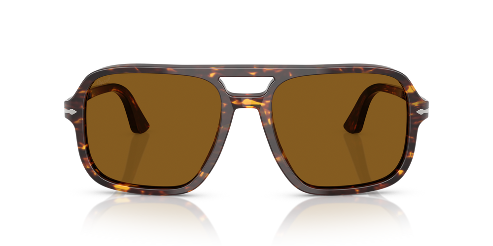 Persol PO3328S with Brown/Bright Yellow Frame and Brown Lenses - Image 2