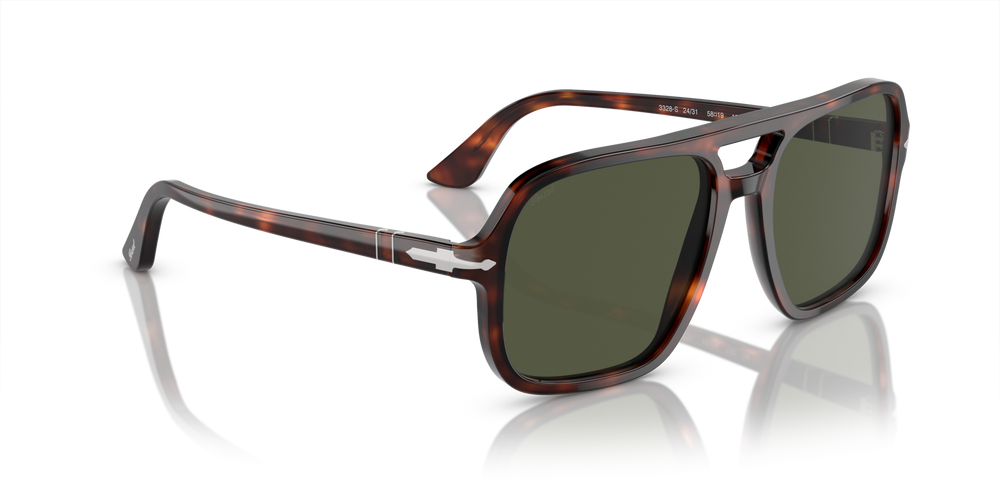 Persol PO3328S con Montatura Havana e Lenti Verde - Immagine 3