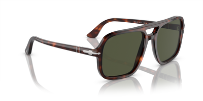 Persol PO3328S with Havana Frame and Green Lenses - Image 3