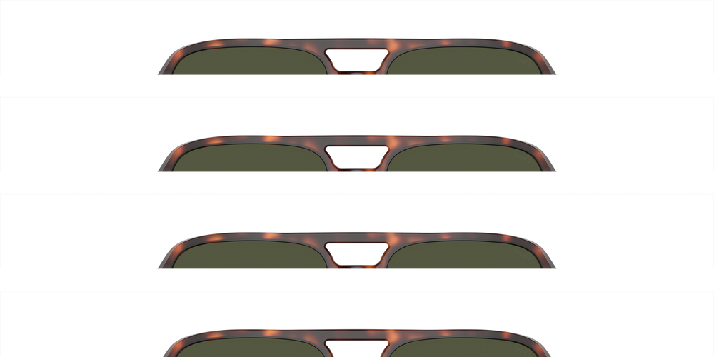 Persol PO3328S with Havana Frame and Green Lenses - Image 5
