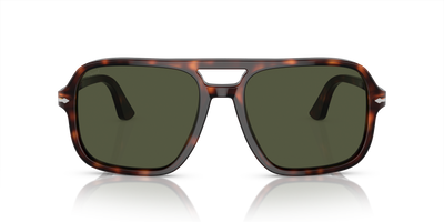Persol PO3328S with Havana Frame and Green Lenses - Image 2