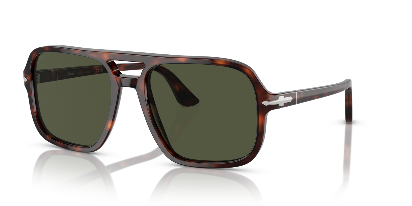 Persol PO3328S con Montatura Havana e Lenti Verde - Immagine 1