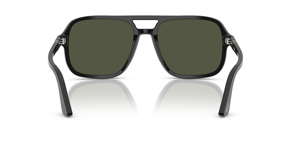 Persol PO3328S avec Monture Noir et Verres Vert - Image 5