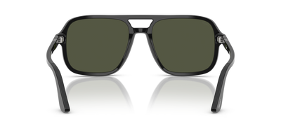 Persol PO3328S avec Monture Noir et Verres Vert - Image 5