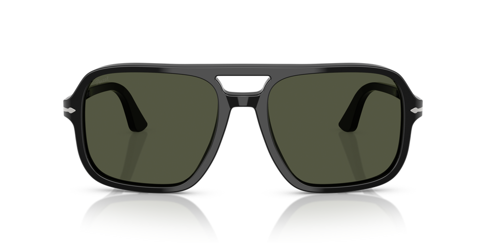 Persol PO3328S avec Monture Noir et Verres Vert - Image 2