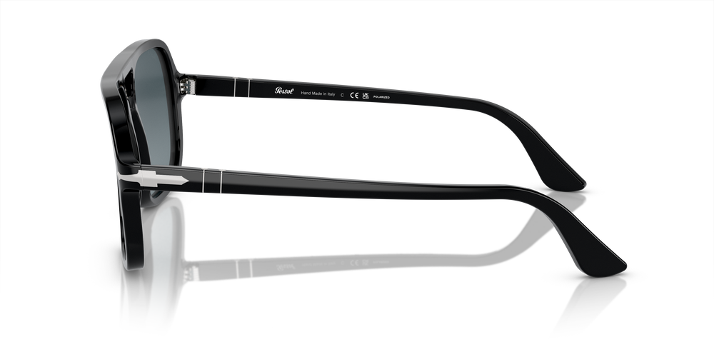 Persol PO3328S with Black Frame and Blue Lenses - Image 4