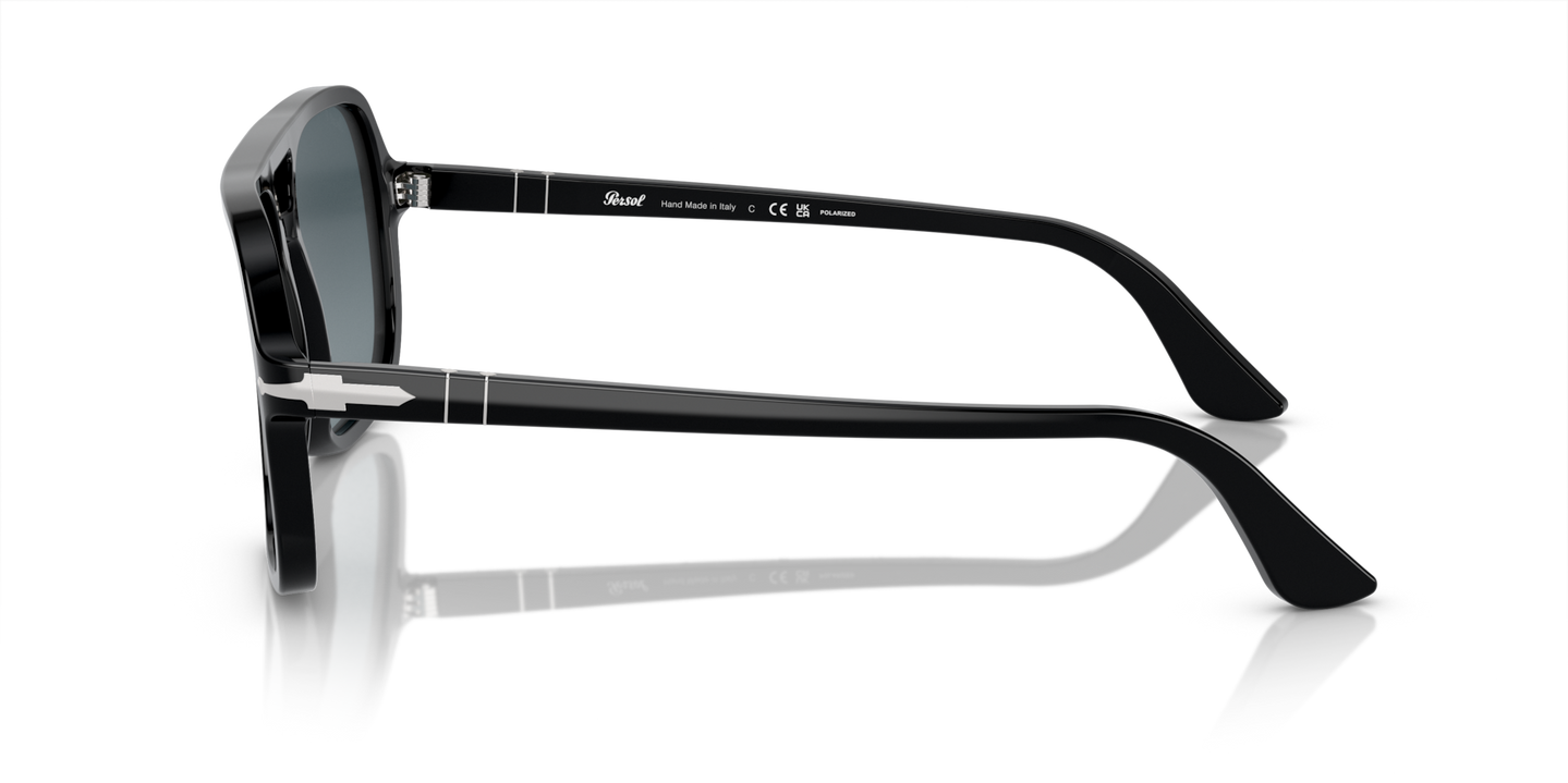 Persol PO3328S con Montatura Nero e Lenti Blu - Immagine 1