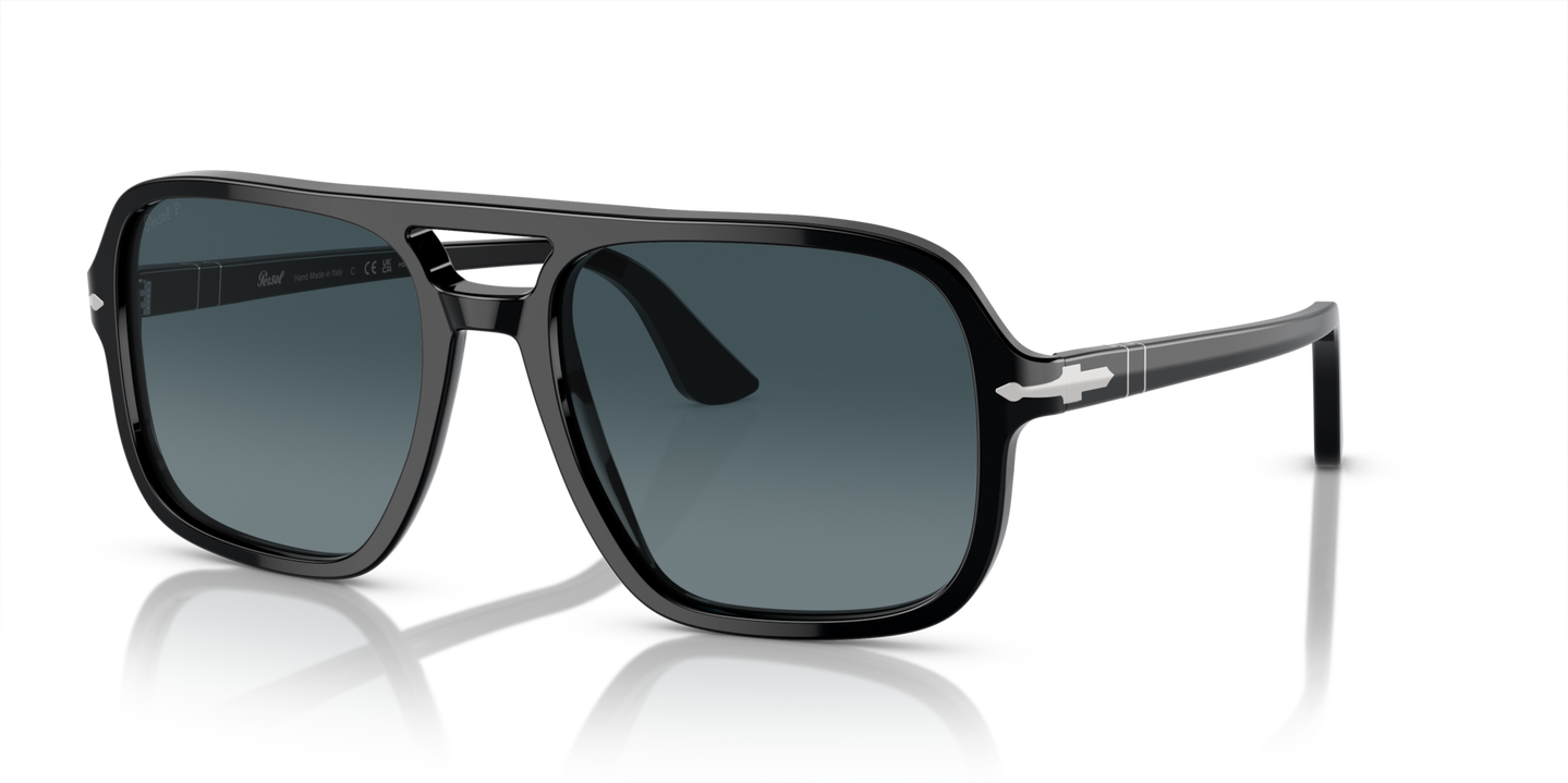 Persol PO3328S con Montatura Nero e Lenti Blu - Immagine 1