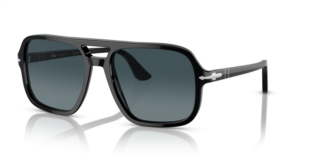 Persol PO3328S con Montatura Nero e Lenti Blu - Immagine 1