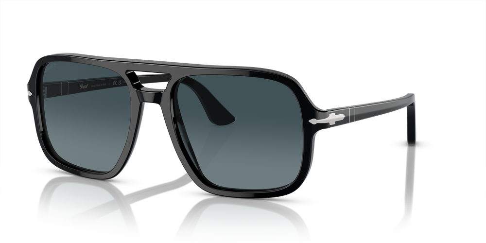 Persol PO3328S with Black Frame and Blue Lenses - Image 1