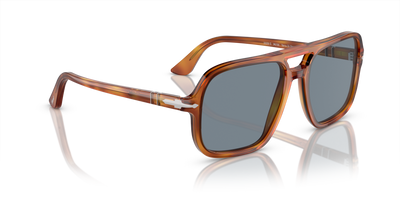 Persol PO3328S avec Monture Terre de Sienne et Verres Bleu - Image 3