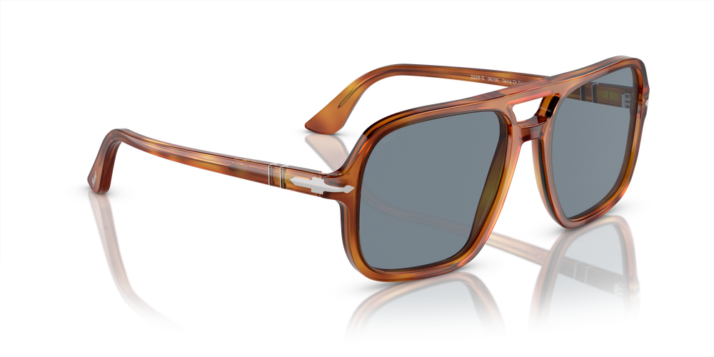 Persol PO3328S con Montatura Terra di Siena e Lenti Blu - Immagine 3