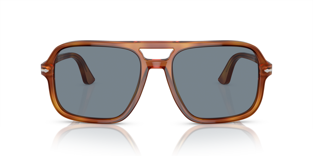 Persol PO3328S con Montatura Terra di Siena e Lenti Blu - Immagine 2