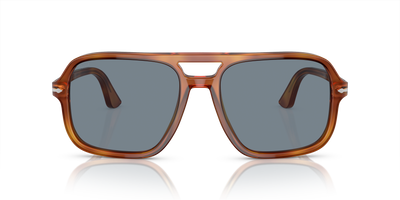 Persol PO3328S con Montatura Terra di Siena e Lenti Blu - Immagine 2