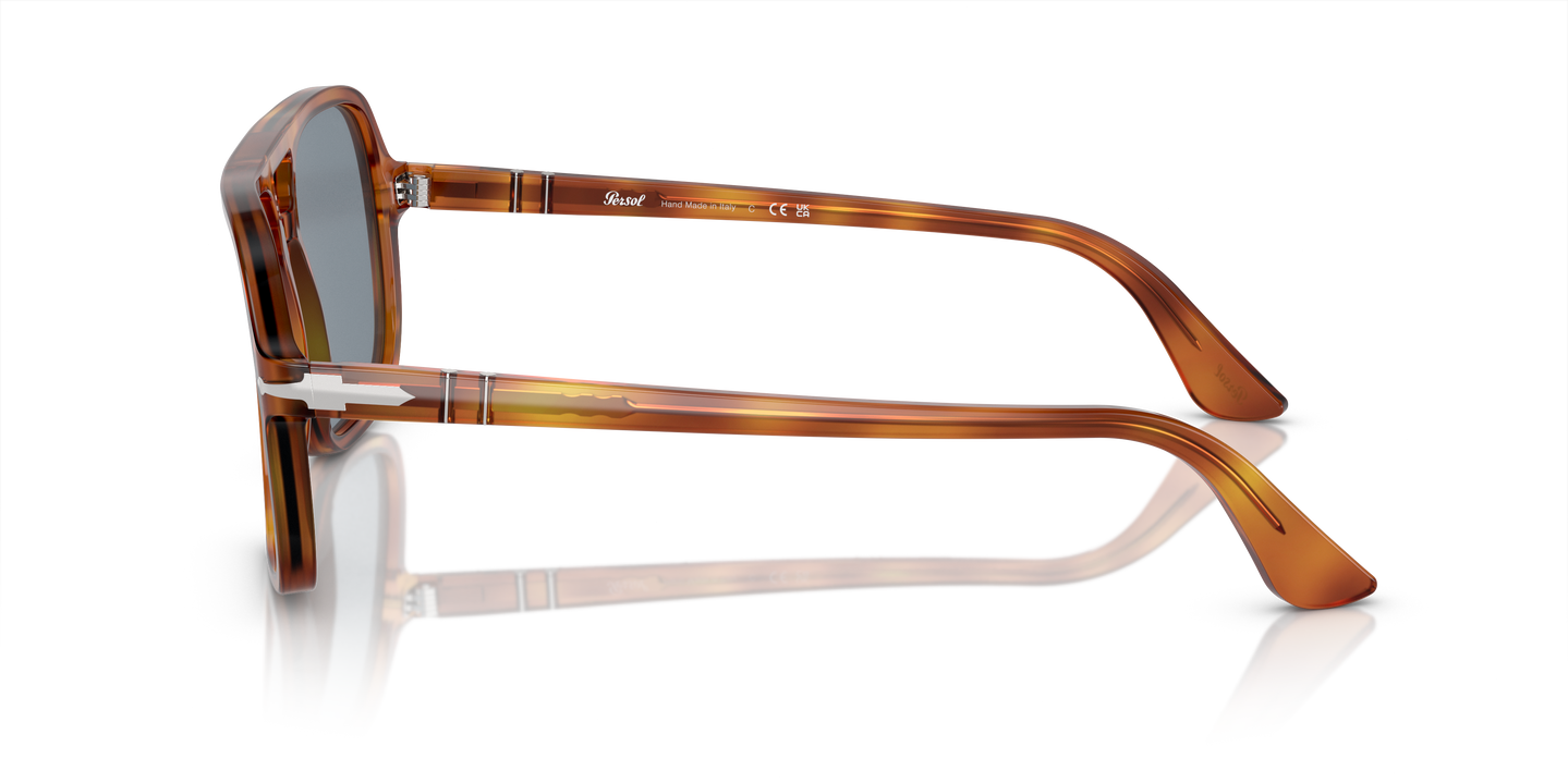 Persol PO3328S con Montatura Terra di Siena e Lenti Blu - Immagine 1
