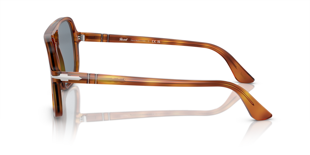 Persol PO3328S con Montatura Terra di Siena e Lenti Blu - Immagine 4
