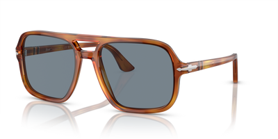Persol PO3328S con Montatura Terra di Siena e Lenti Blu - Immagine 1