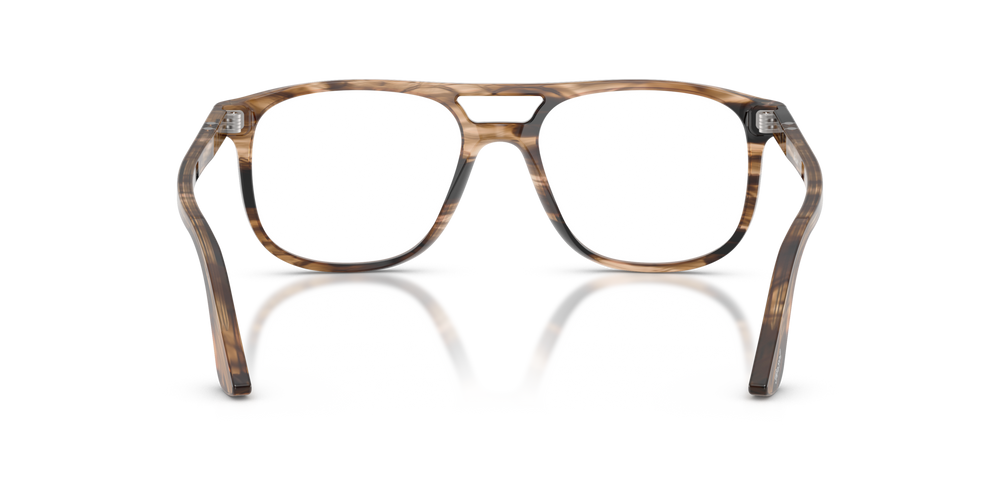 Persol Greta with Striped Black &amp; Greish Brown Frame - Image 5