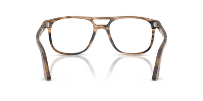 Persol Greta with Striped Black &amp; Greish Brown Frame - Image 5