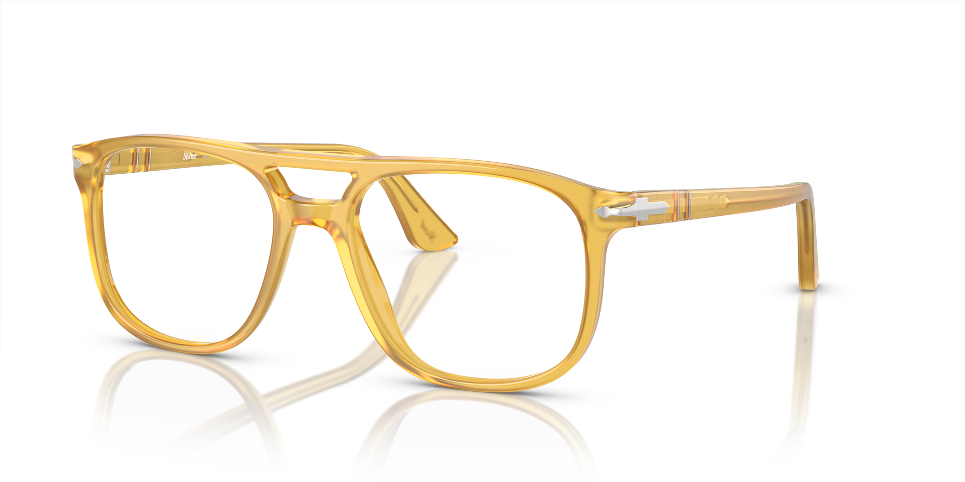 サンゴールドクリスタルヒーター Persol Greta with Miele Frame | Persol® US