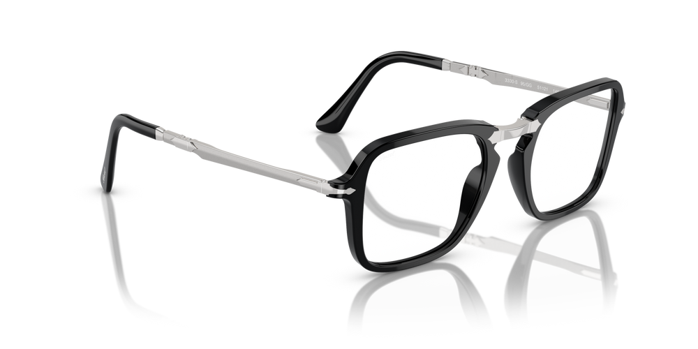 Persol PO3330S - Transitions® avec Monture Noir et Verres Bleu - Image 4