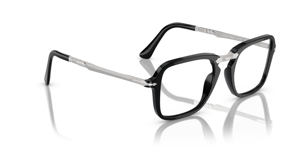 Persol PO3330S - Transitions® con Montatura Nero e Lenti Blu - Immagine 4