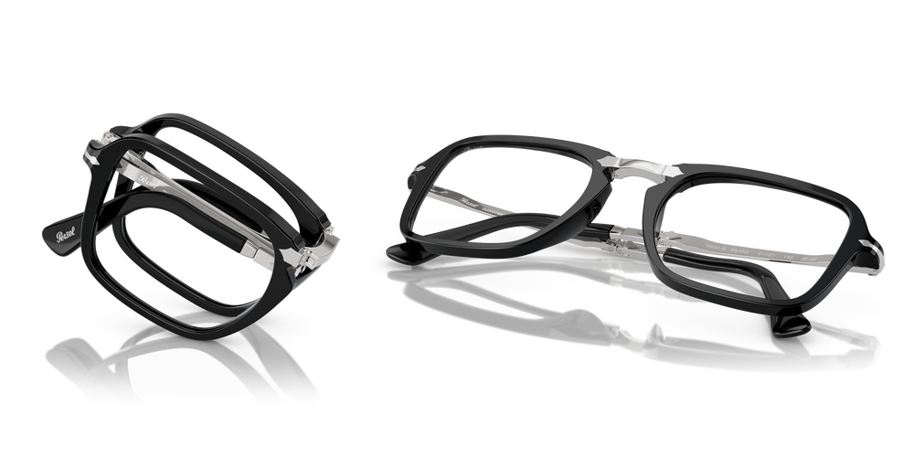 Persol PO3330S - Transitions® con Montatura Nero e Lenti Blu - Immagine 7