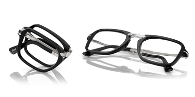 Persol PO3330S - Transitions® avec Monture Noir et Verres Bleu - Image 7