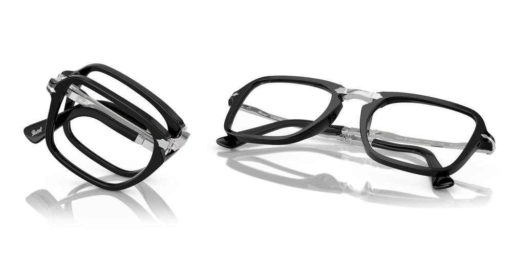 Persol PO3330S - Transitions® avec Monture Noir et Verres Bleu - Image 7