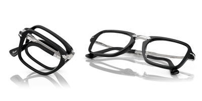 Persol PO3330S - Transitions® avec Monture Noir et Verres Bleu - Image 7