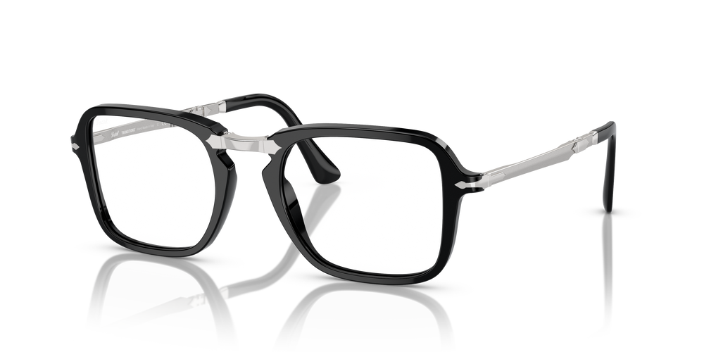 Persol PO3330S - Transitions® con Montatura Nero e Lenti Blu - Immagine 2